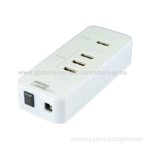 USB battery Charger with TI charging chipset, 12V/2.5A Power Adapter, 12V DC/2.5A InputNew